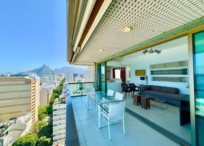 Estiloso Com Vista Deslumbrante/Coracao De Ipanema