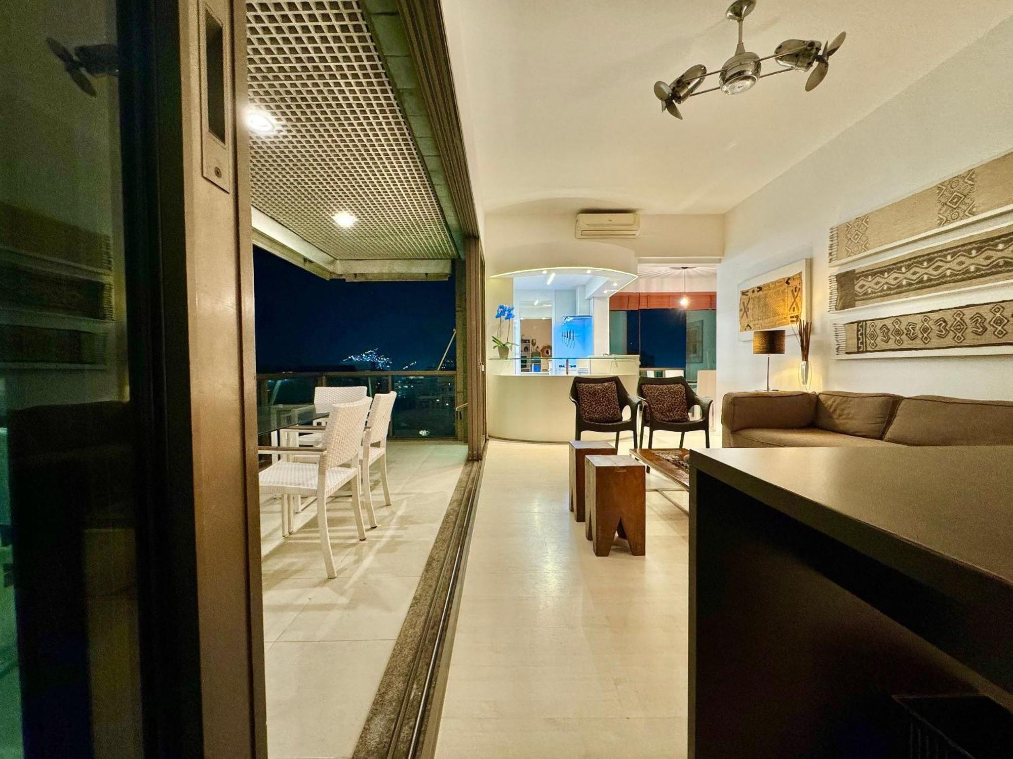 Estiloso Com Vista Deslumbrante/coracao De Ipanema Apartamento *