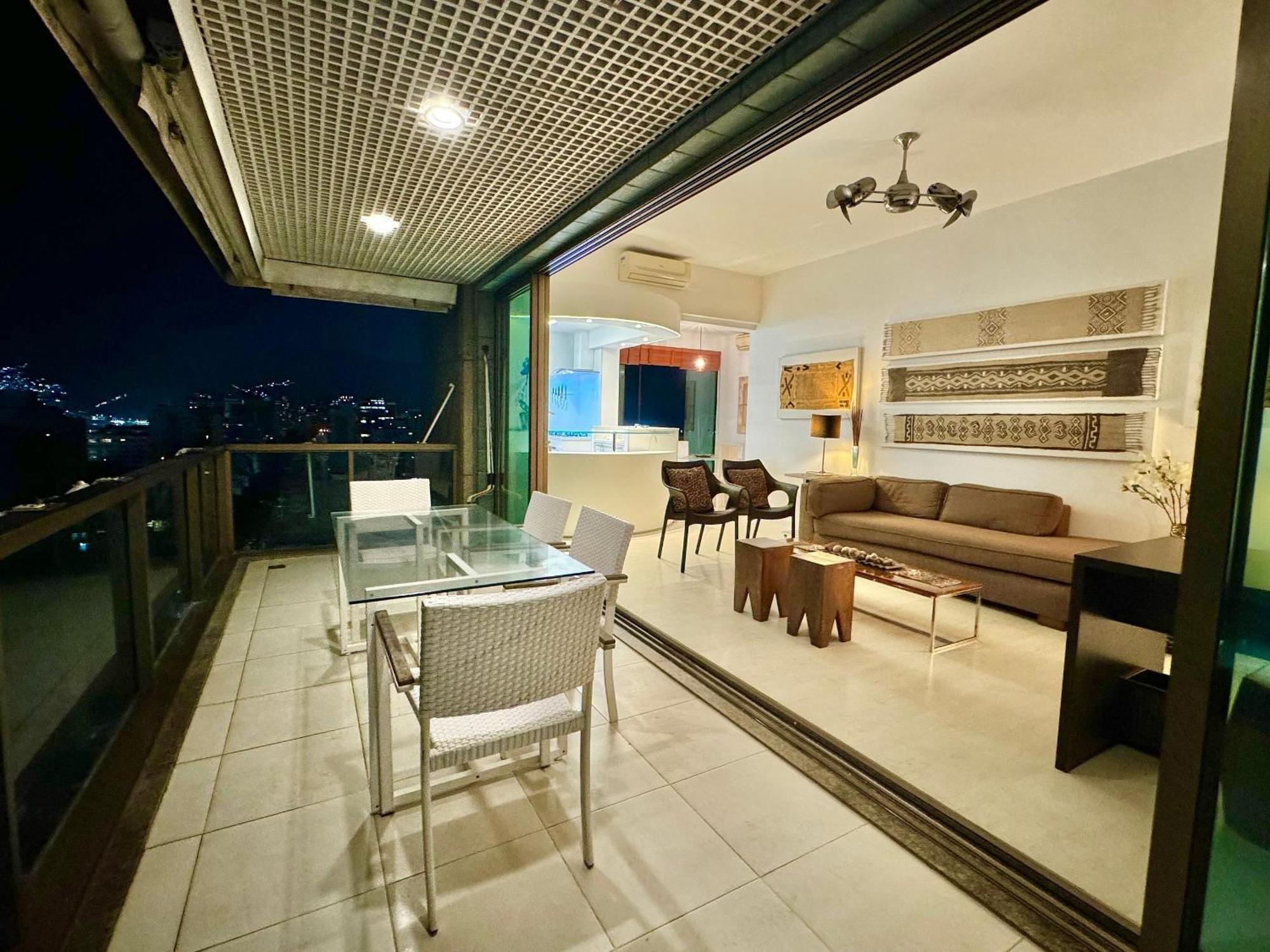 Apartamento Estiloso Com Vista Deslumbrante/coracao De Ipanema *