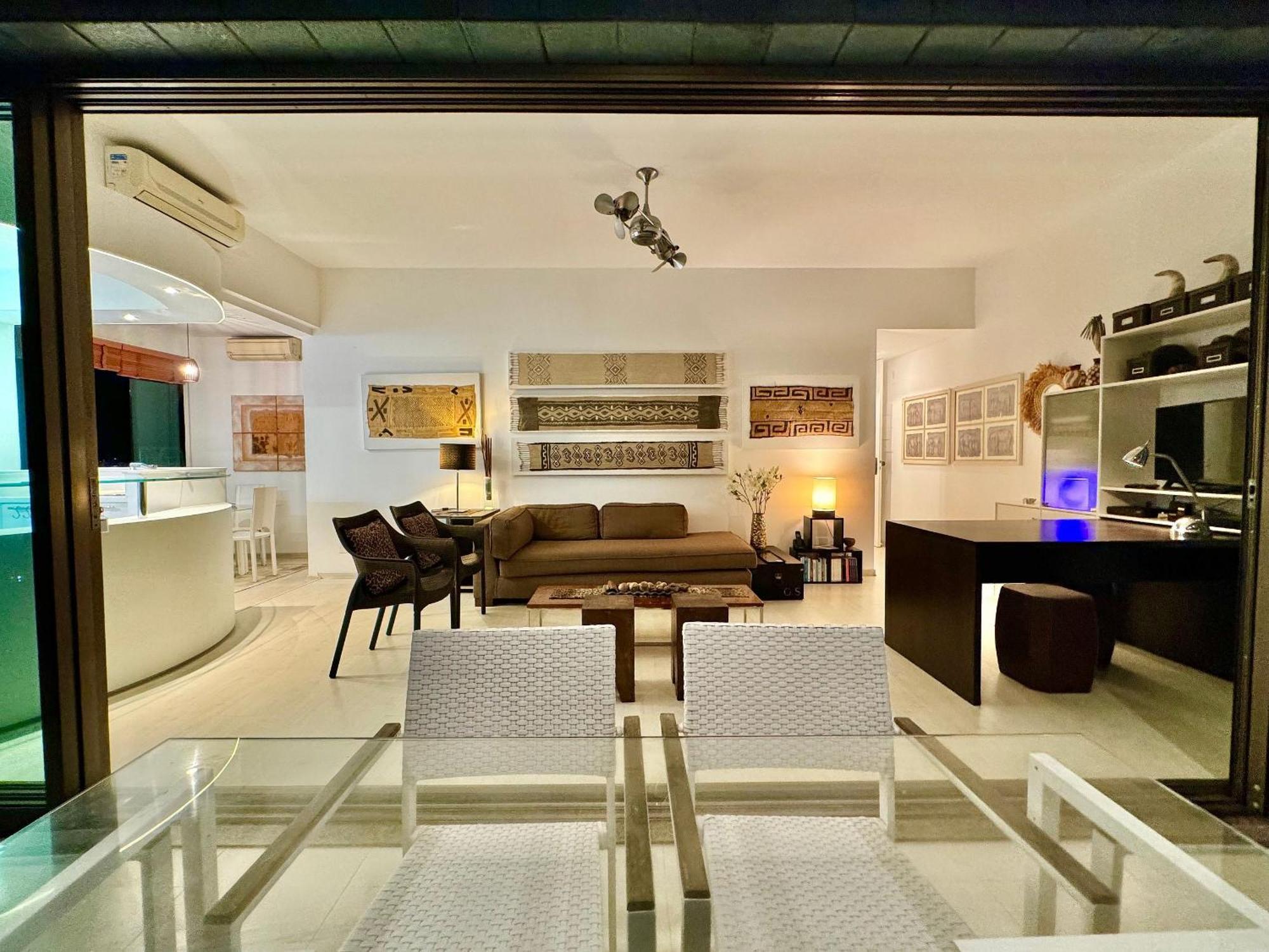 Apartamento Estiloso Com Vista Deslumbrante/coracao De Ipanema